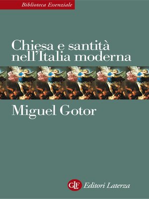cover image of Chiesa e santità nell'Italia moderna